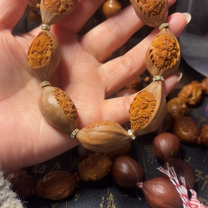 橄榄核手串/手链十二生肖