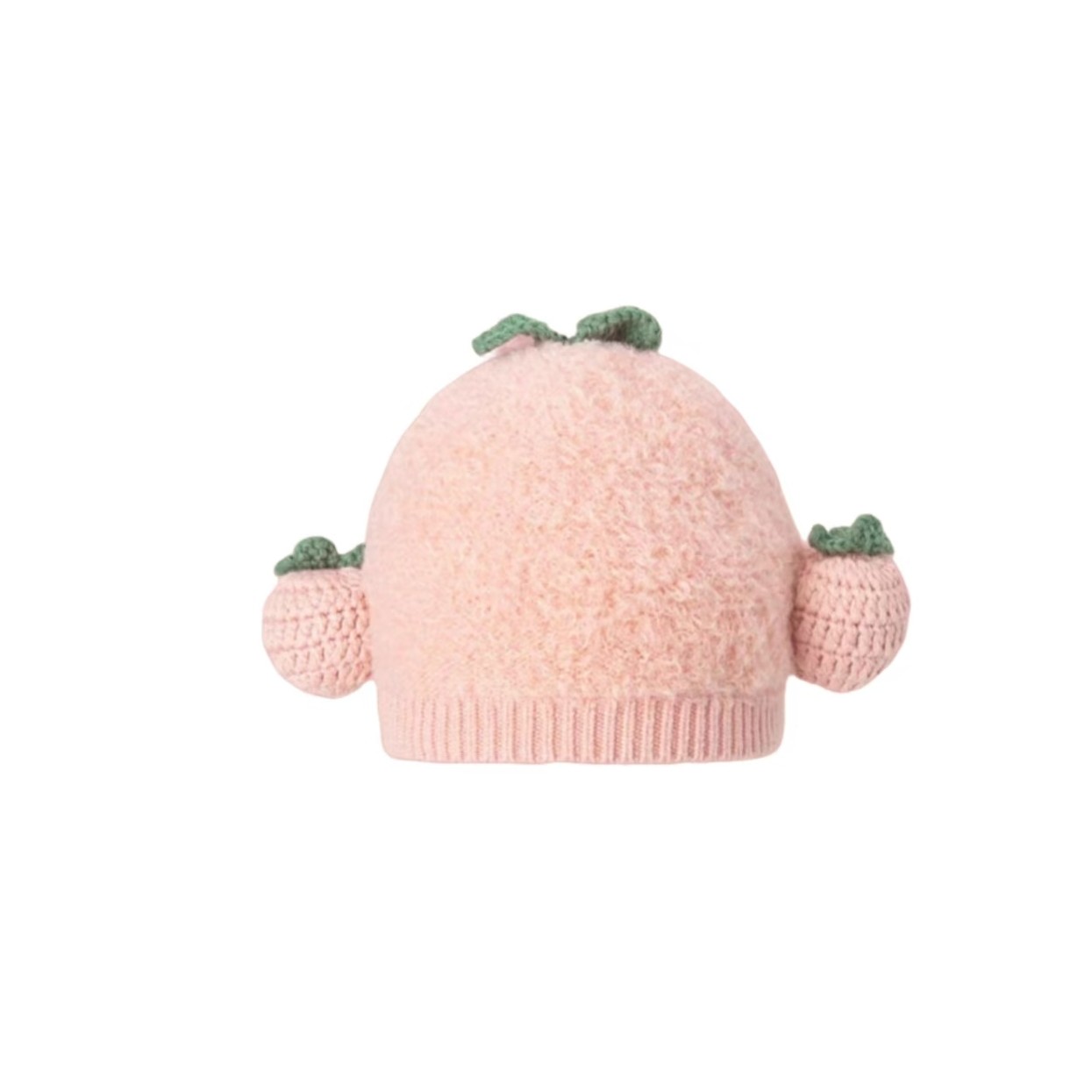 秋冬季宝宝针织帽护耳保暖套头帽男女童可爱公主帽韩版按编码发货