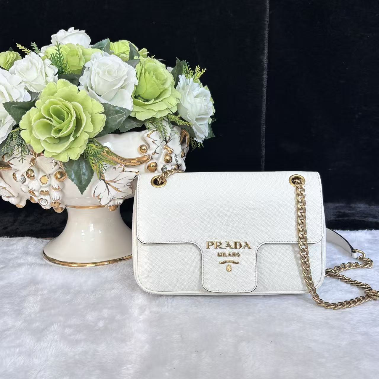 95新 Prada/普拉达 胖虎佳佳/普拉达/95新/公价0/箱包/2509030087