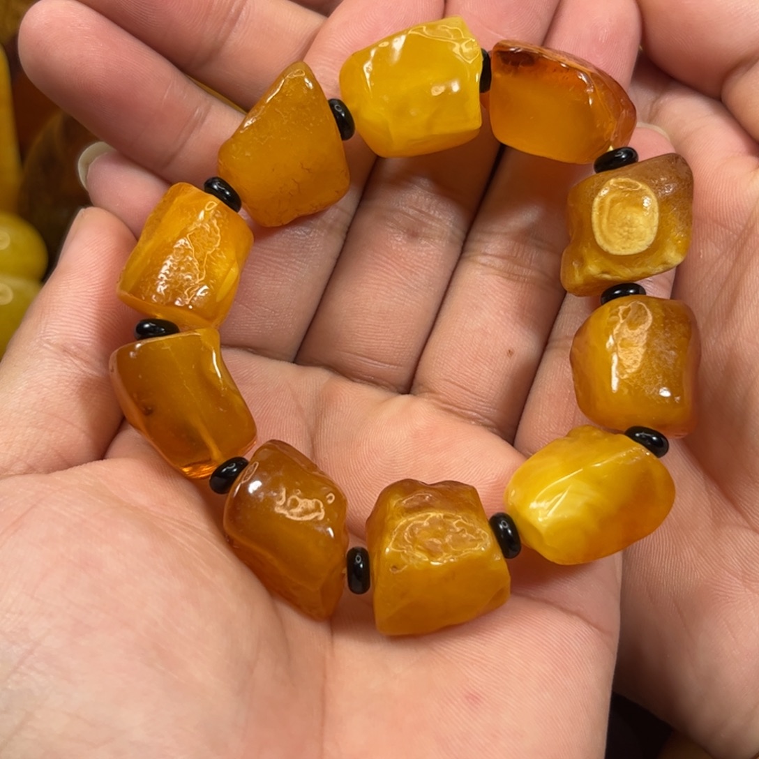 琥珀未镶嵌珠宝奇石