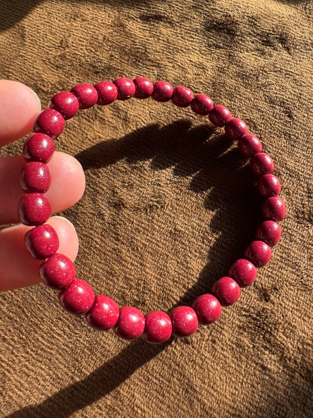 含辰砂工艺品朱砂手串