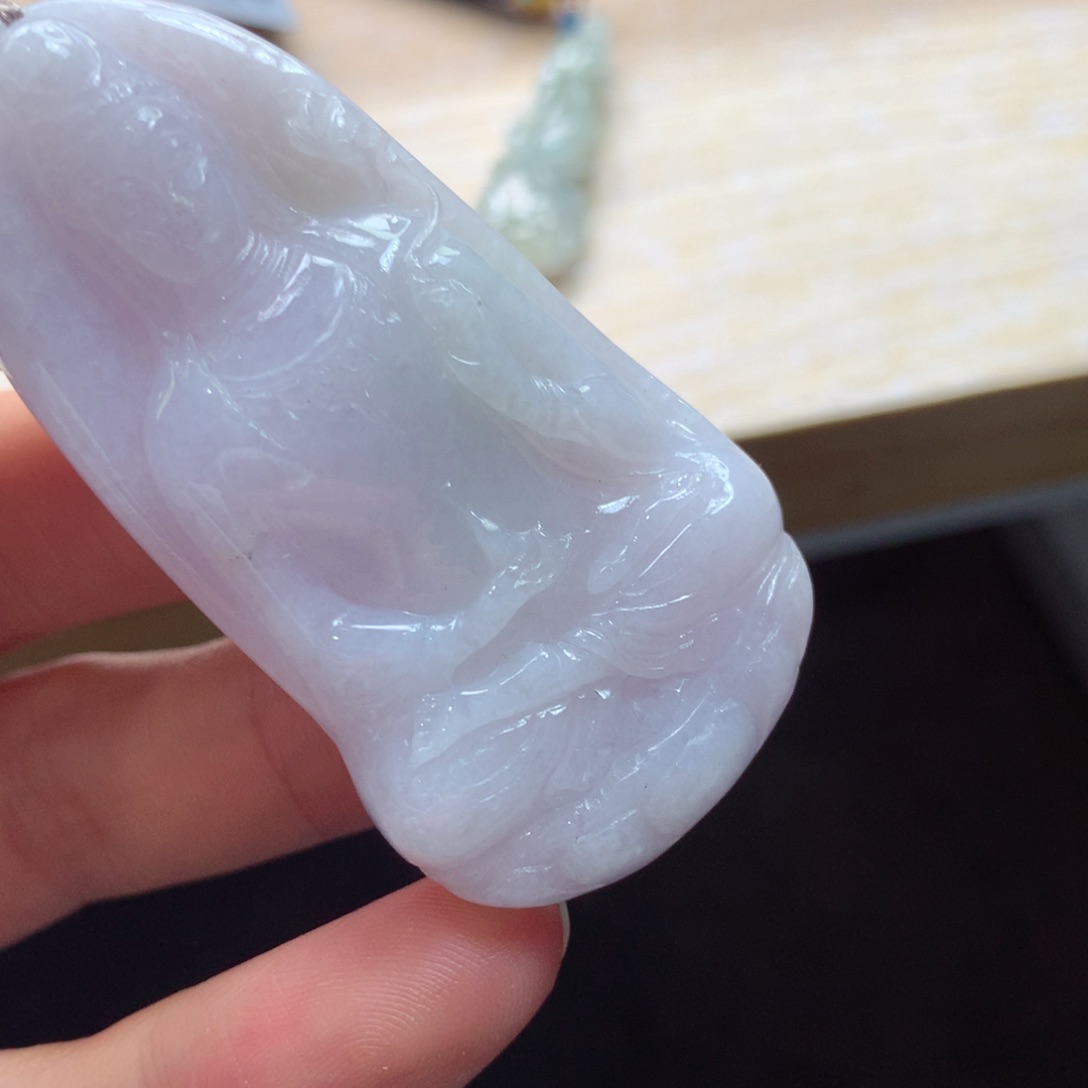 翡翠未镶嵌颈饰吊坠