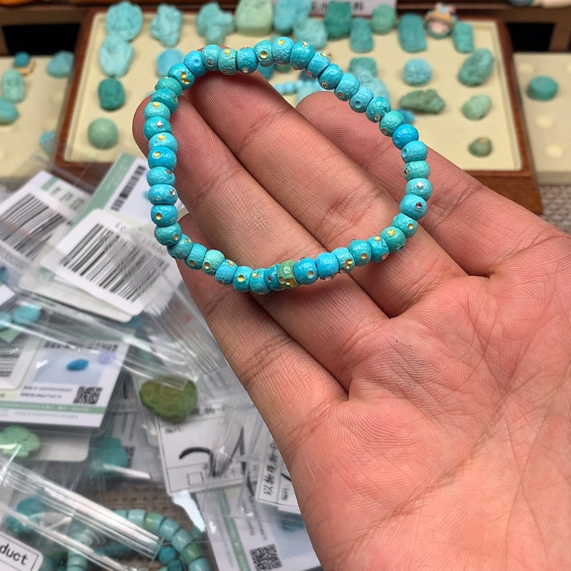 【闪购商品】绿松石颈饰未镶嵌Y**i53