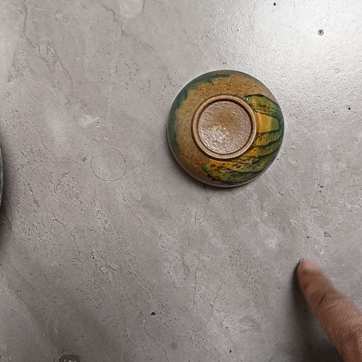 盘景德镇手绘釉下彩手绘