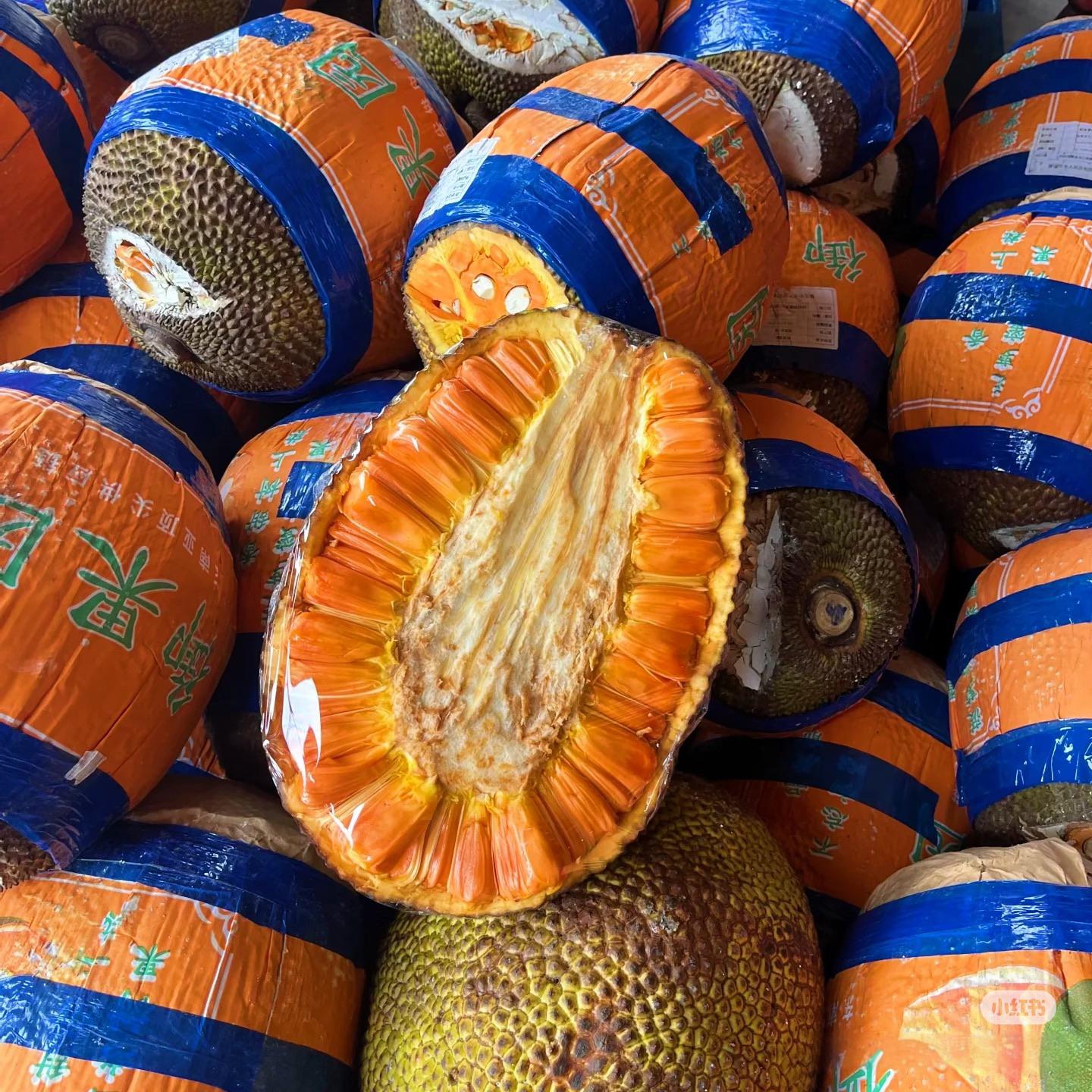 【QQ顺丰明日达】一物一拍 正宗印尼红菠萝蜜 进口AA级纯甜红肉菠萝蜜鲜果整果发红肉菠萝蜜越南社会主义共和国