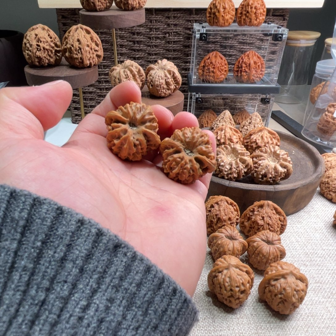 我***了文玩核桃把件34龙门涧