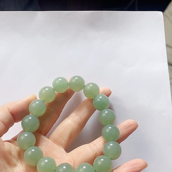 密玉（石英质玉）手链未镶嵌