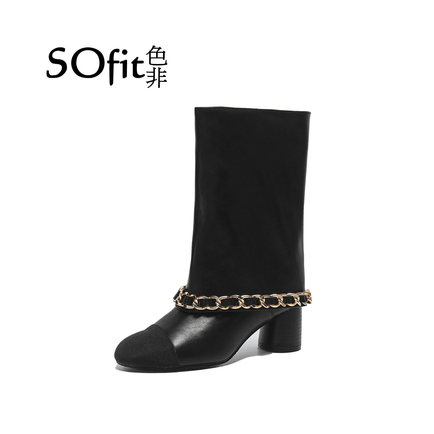 苏清●风向标【SOfit/色非】秋季新款时装靴0807-5