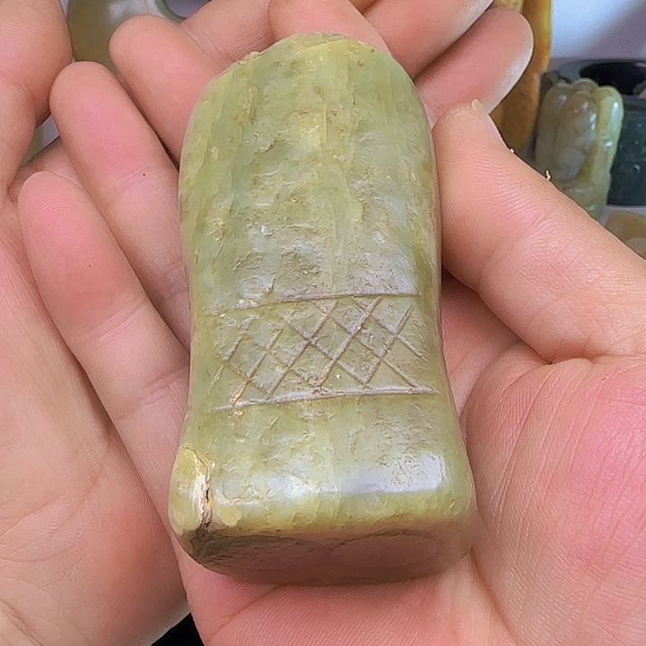 和田玉吊坠(不含链)未镶嵌