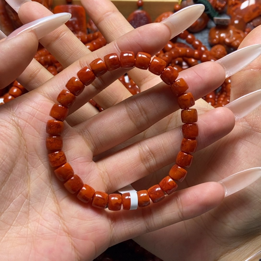 手串未镶嵌南红玛瑙7mm