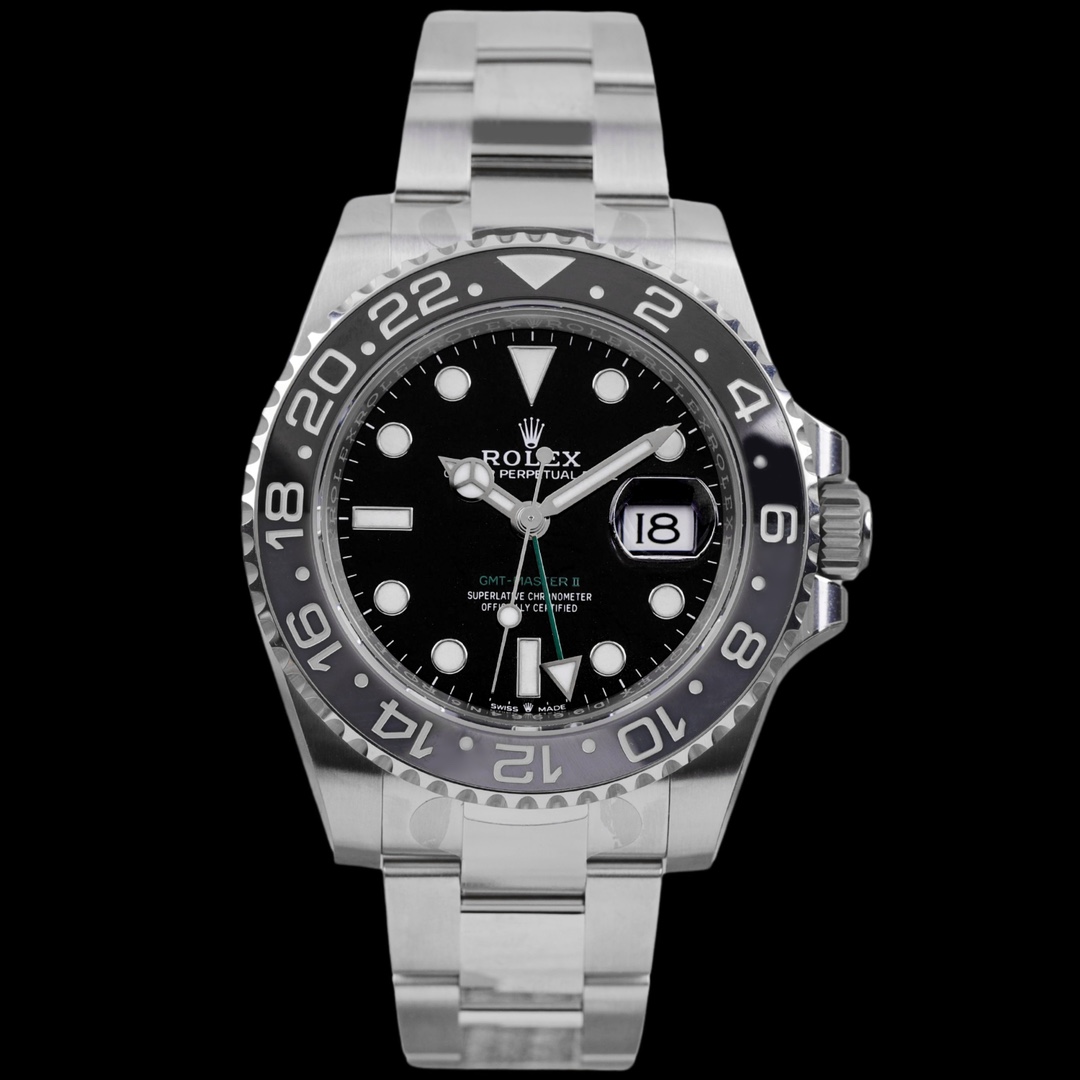 99新 Rolex/劳力士 126710 绿针 自动机械  40mm 24年全新