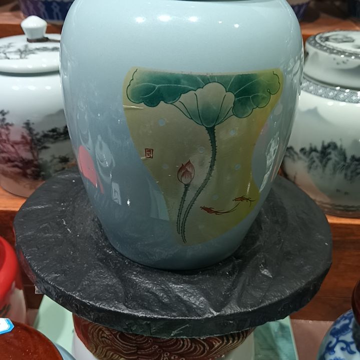 其他陶瓷茶叶罐高温