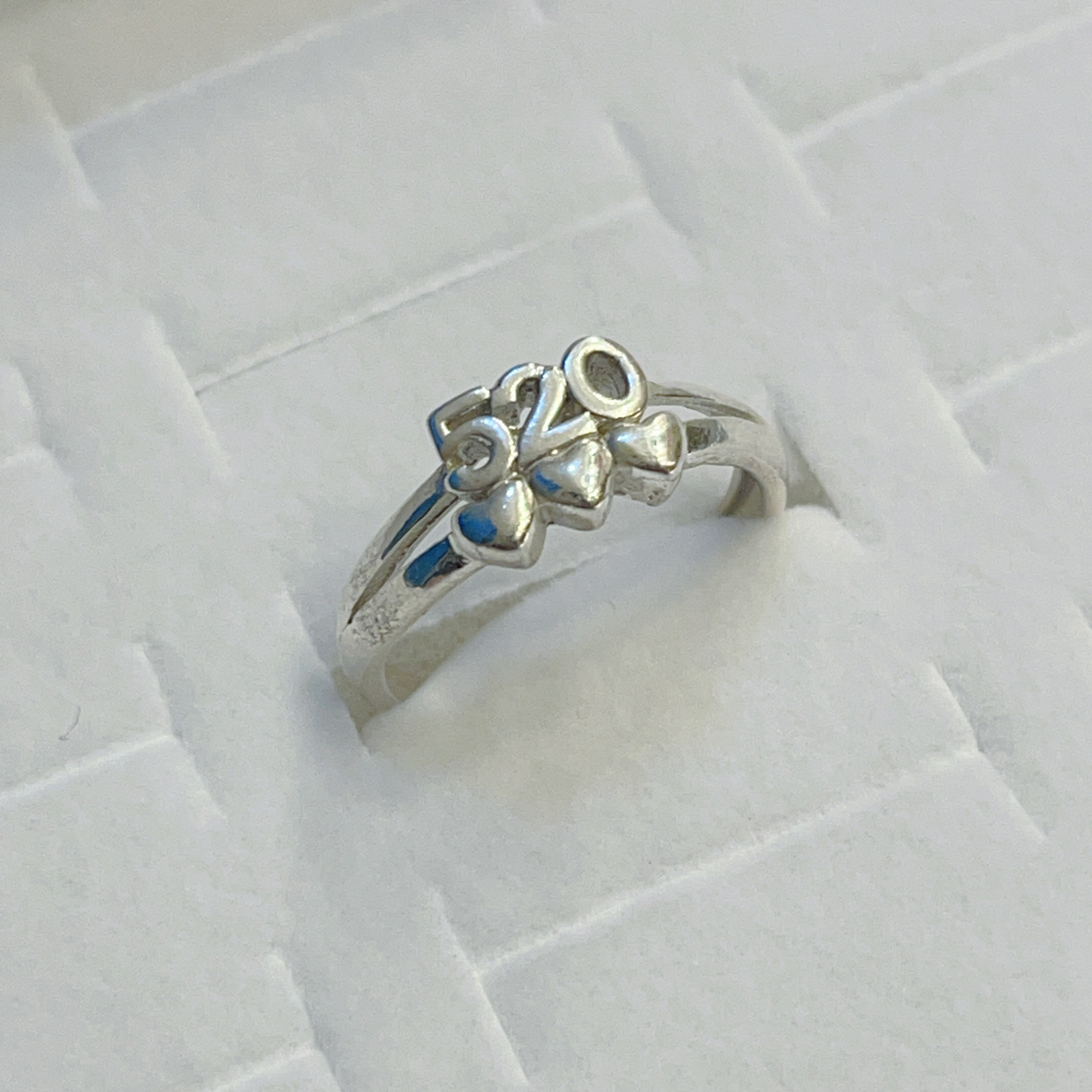 足银戒指 银饰首饰戒指好看送礼必备