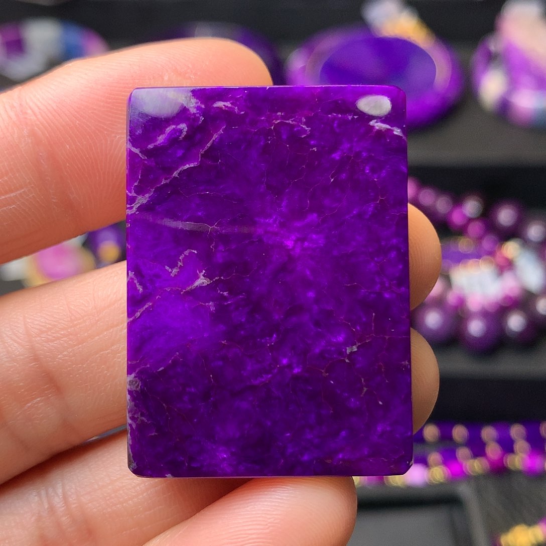 未镶嵌苏纪石（舒俱来）无事牌裸石