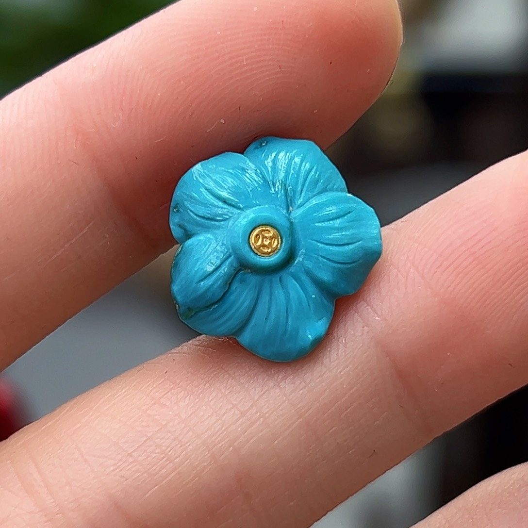 绿松石珠宝奇石未镶嵌