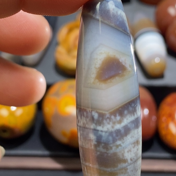 玛瑙/玉髓未镶嵌挂件