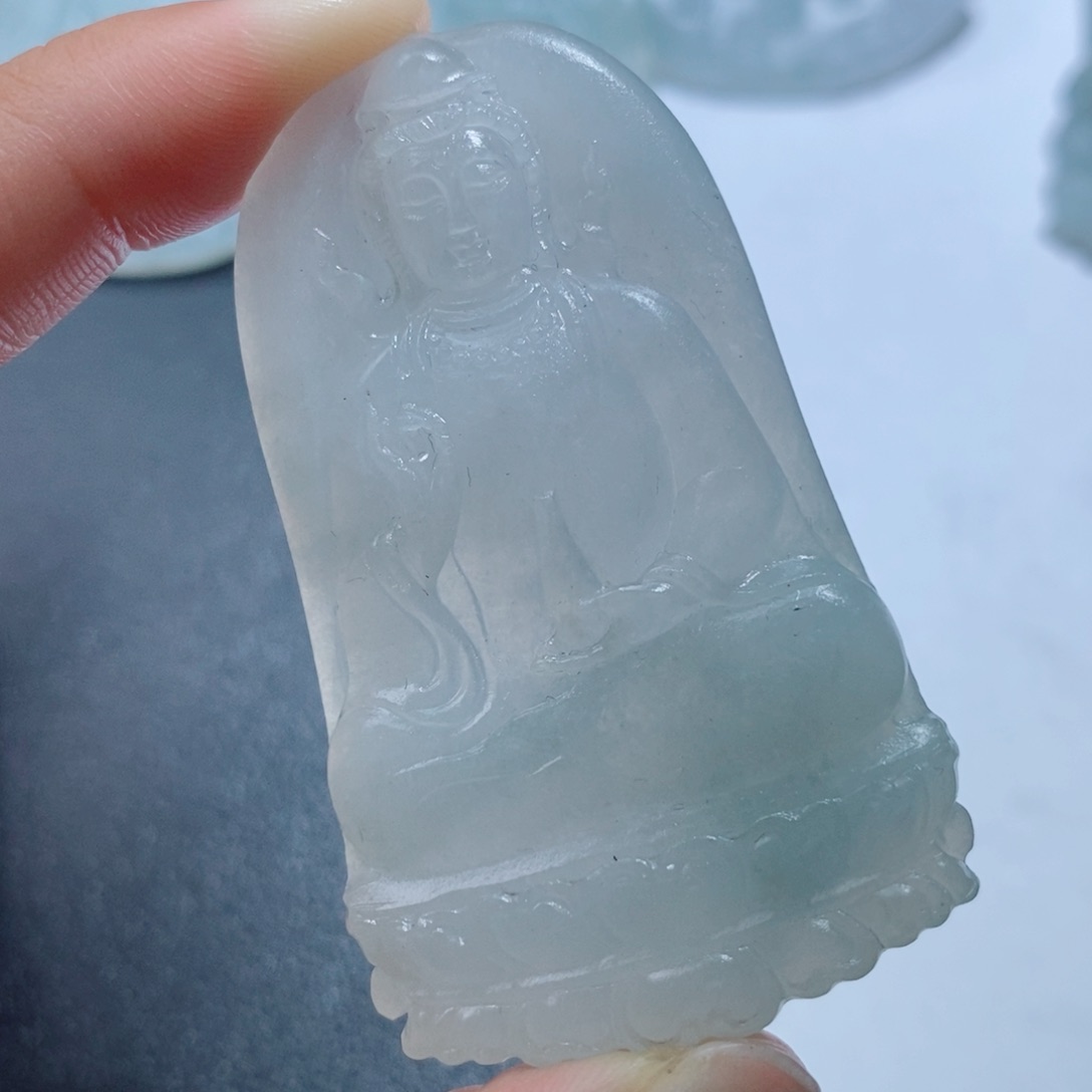 定制翡翠未镶嵌定制吊坠