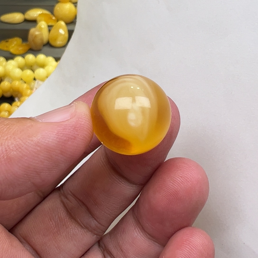 【闪购商品】蜜蜡裸石未镶嵌19加3.97克