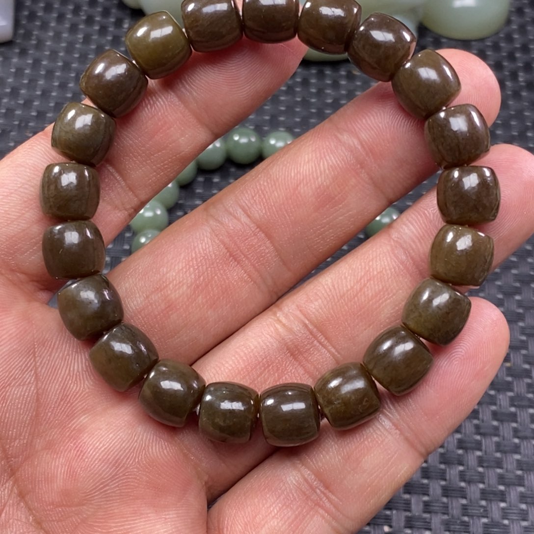 和田玉手链未镶嵌