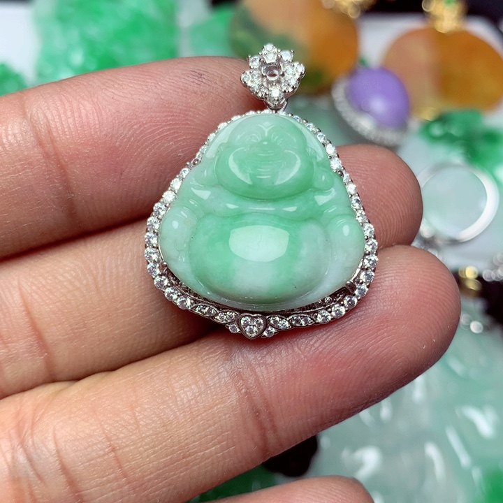 翡翠吊坠(不含链)未镶嵌