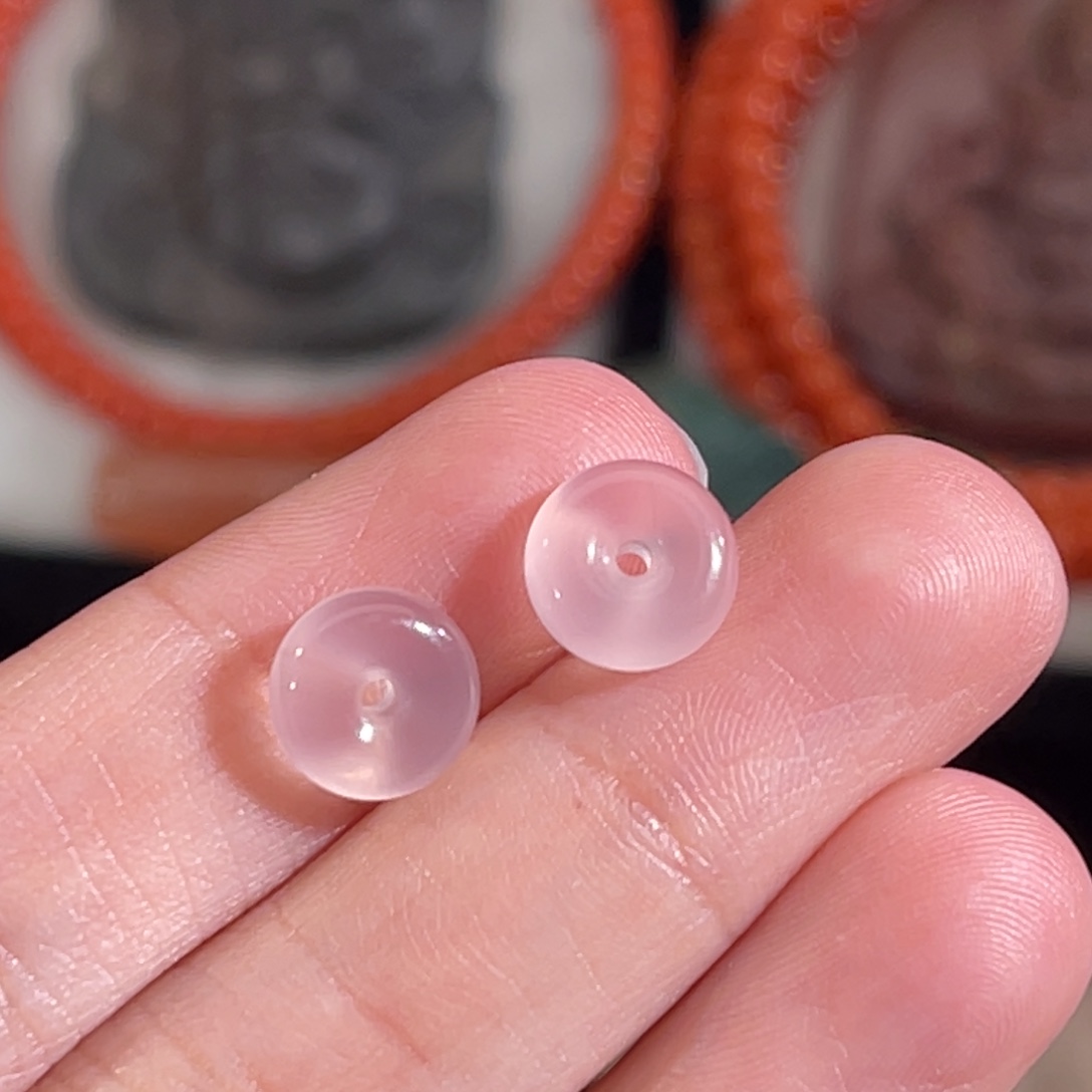 霹***虫玛瑙/玉髓未镶嵌隔片8mm冰片不退换