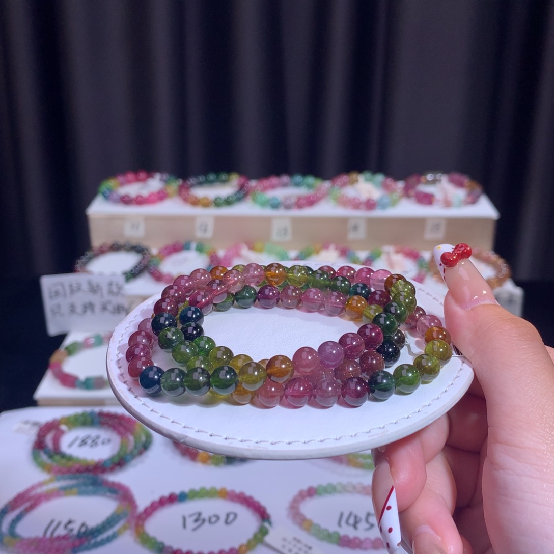 碧玺手链未镶嵌碧玺