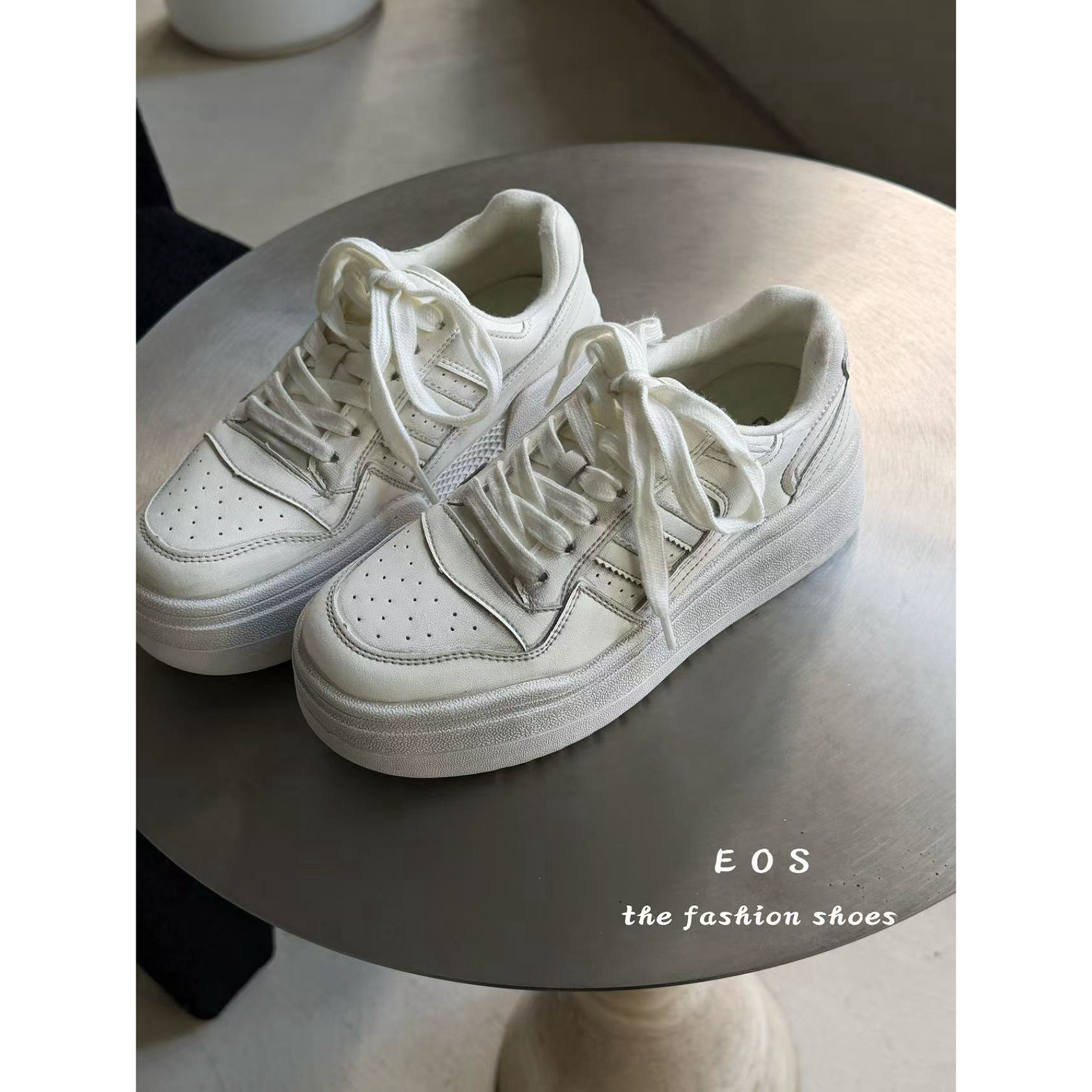 【仙仙推荐】EOS厚底加绒休闲板鞋25278-1