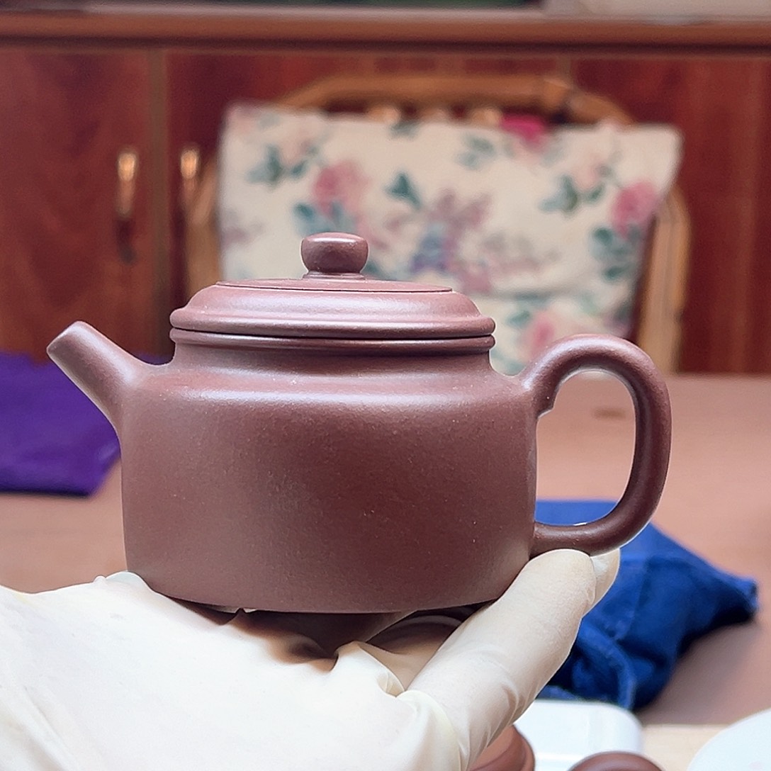 紫砂茶壶半手工德钟