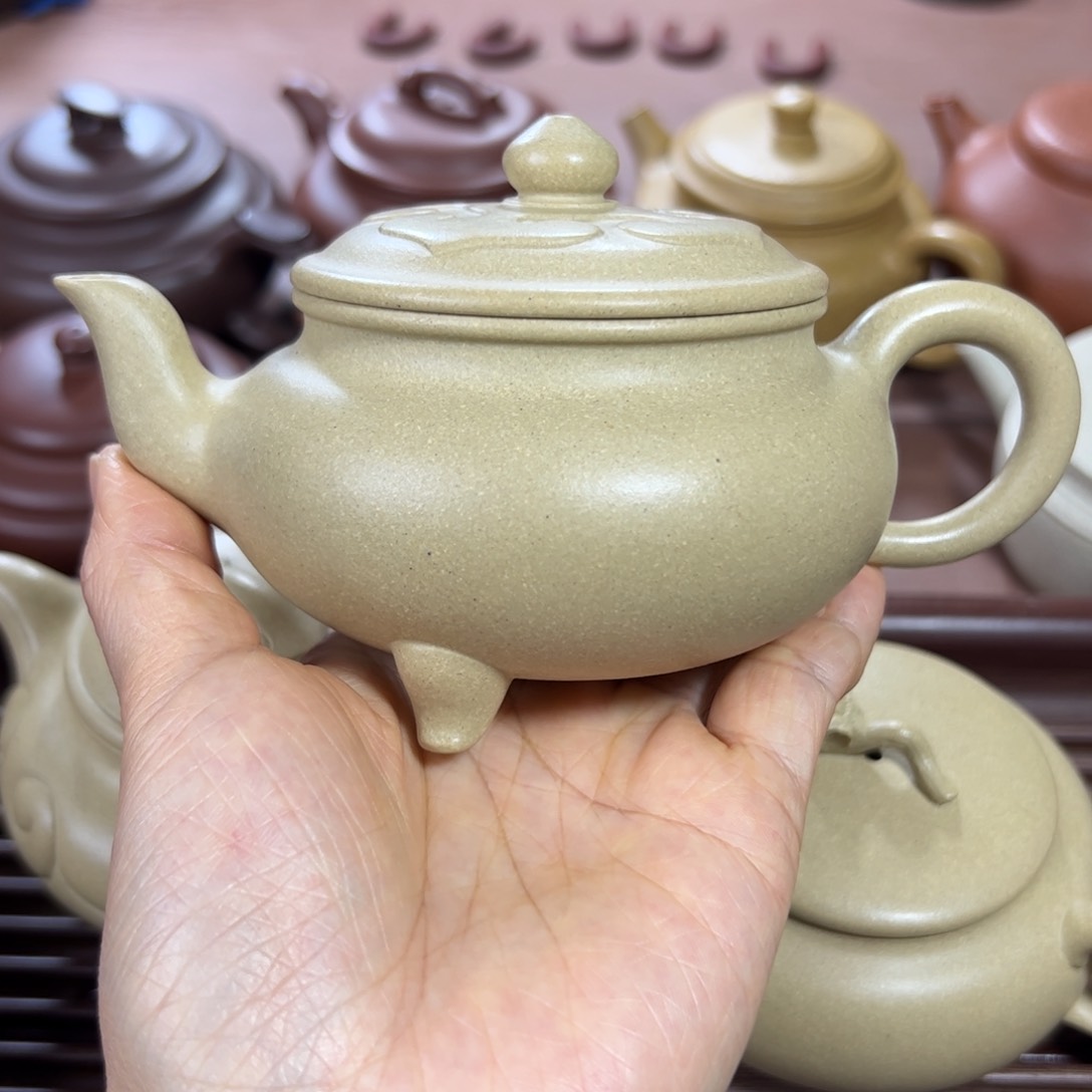 本山绿泥茶壶本绿 大彬如意 180cc