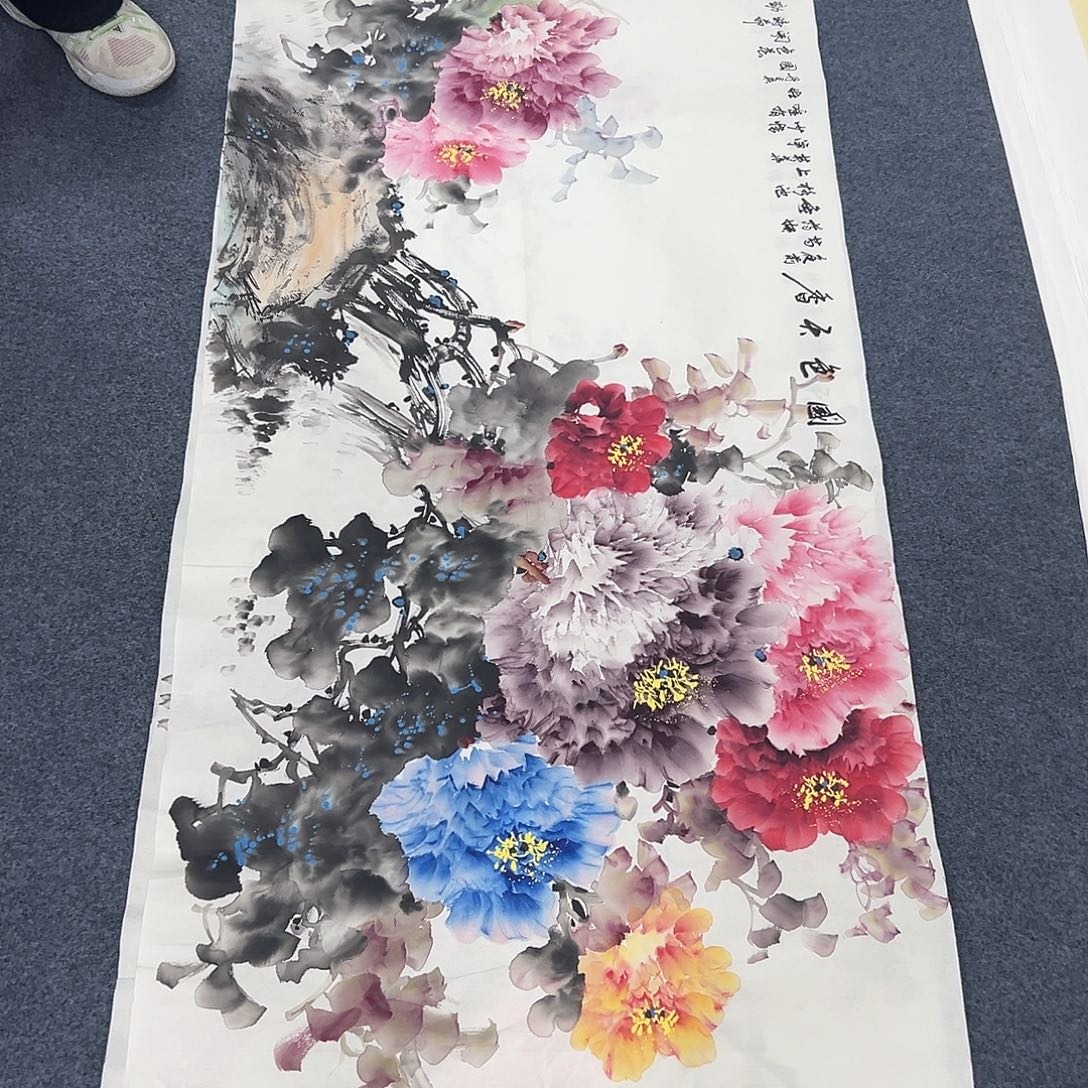 国画国画作品纯手绘