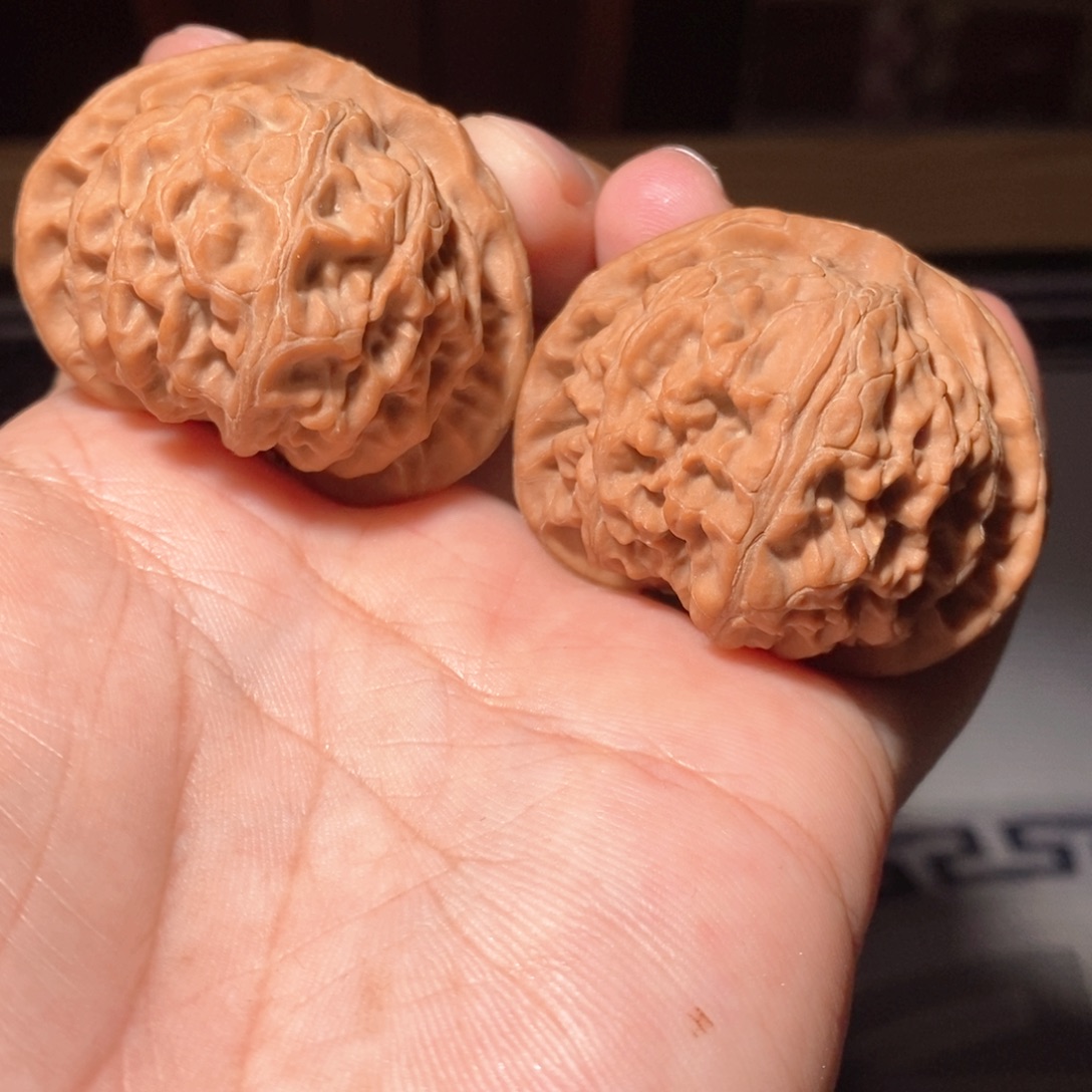 把件文玩核桃005宫灯46+44全品宫灯