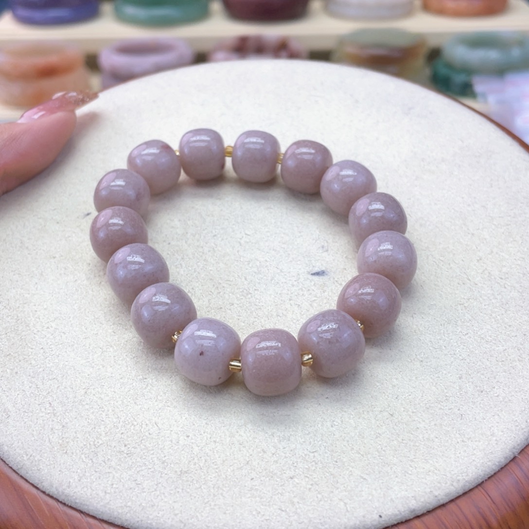 石英质玉未镶嵌手镯