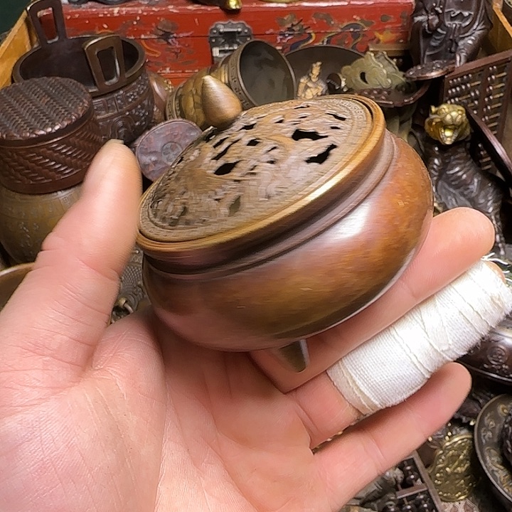 铜材质文玩摆件装饰