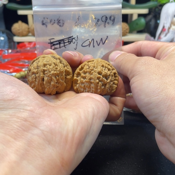 文玩核桃把件c*w40白狮子