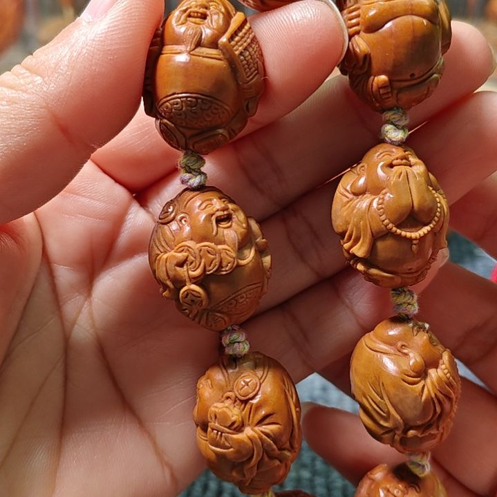 橄榄核手串/手链橄榄核核雕手串财迷