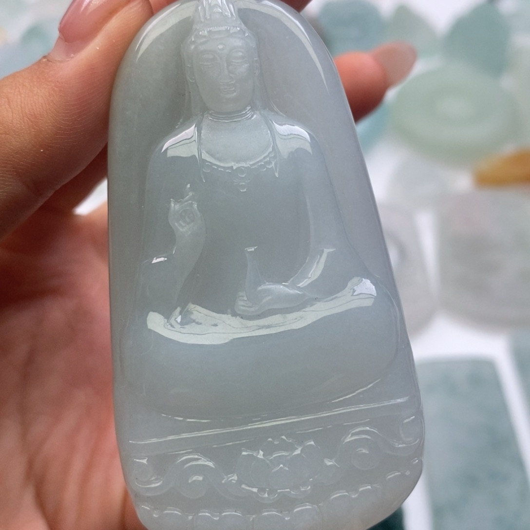 定制翡翠未镶嵌云*净货