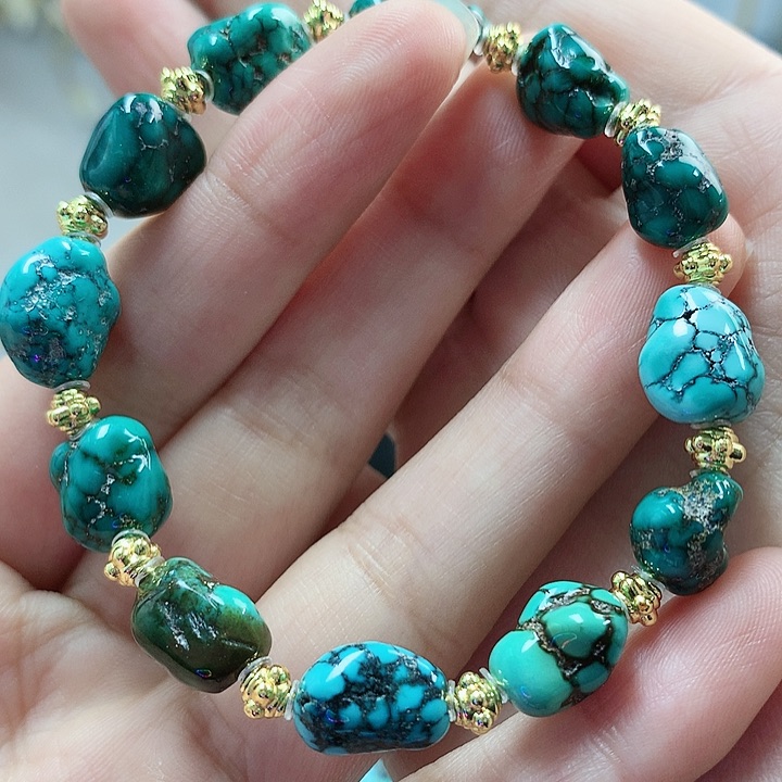 未镶嵌绿松石珠宝奇石