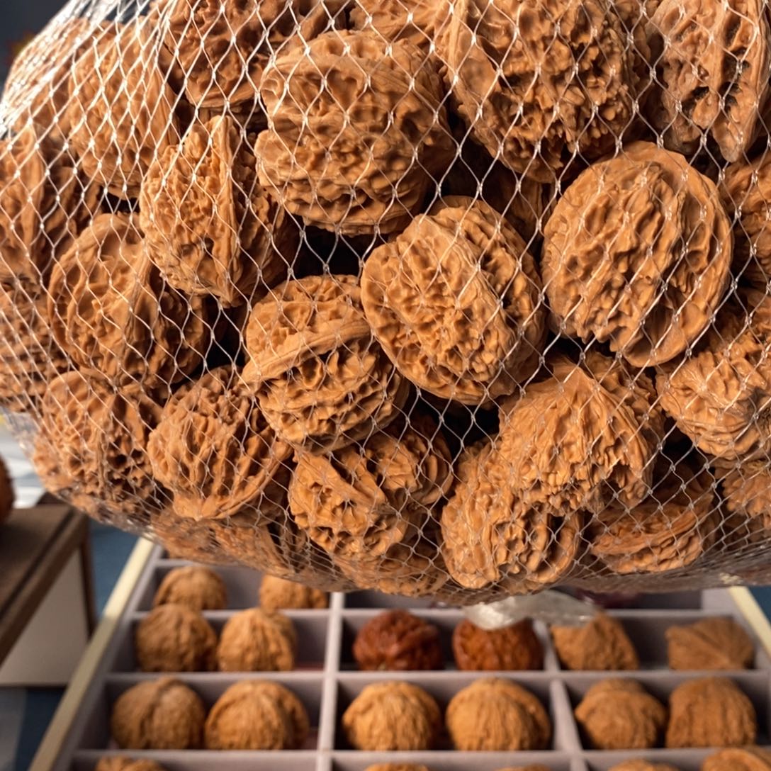 文玩核桃把件苹果园单只50个