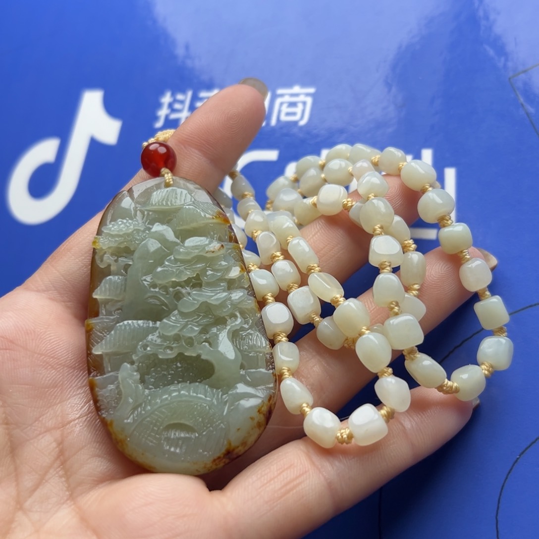 和田玉挂件未镶嵌