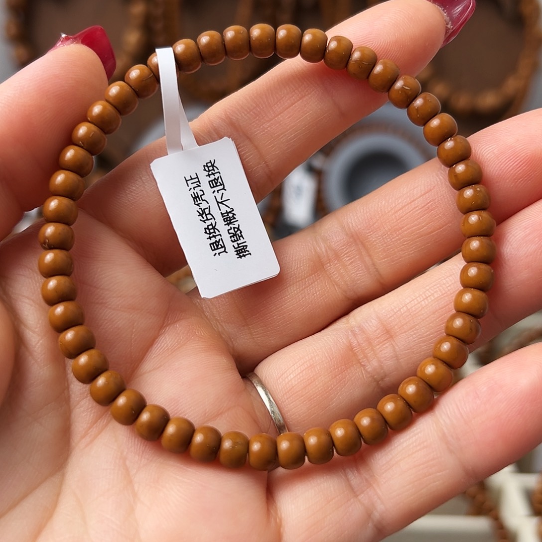 紫金鼠手串紫金鼠鼠尖纯肉黄金甲小老型手串5.5mm