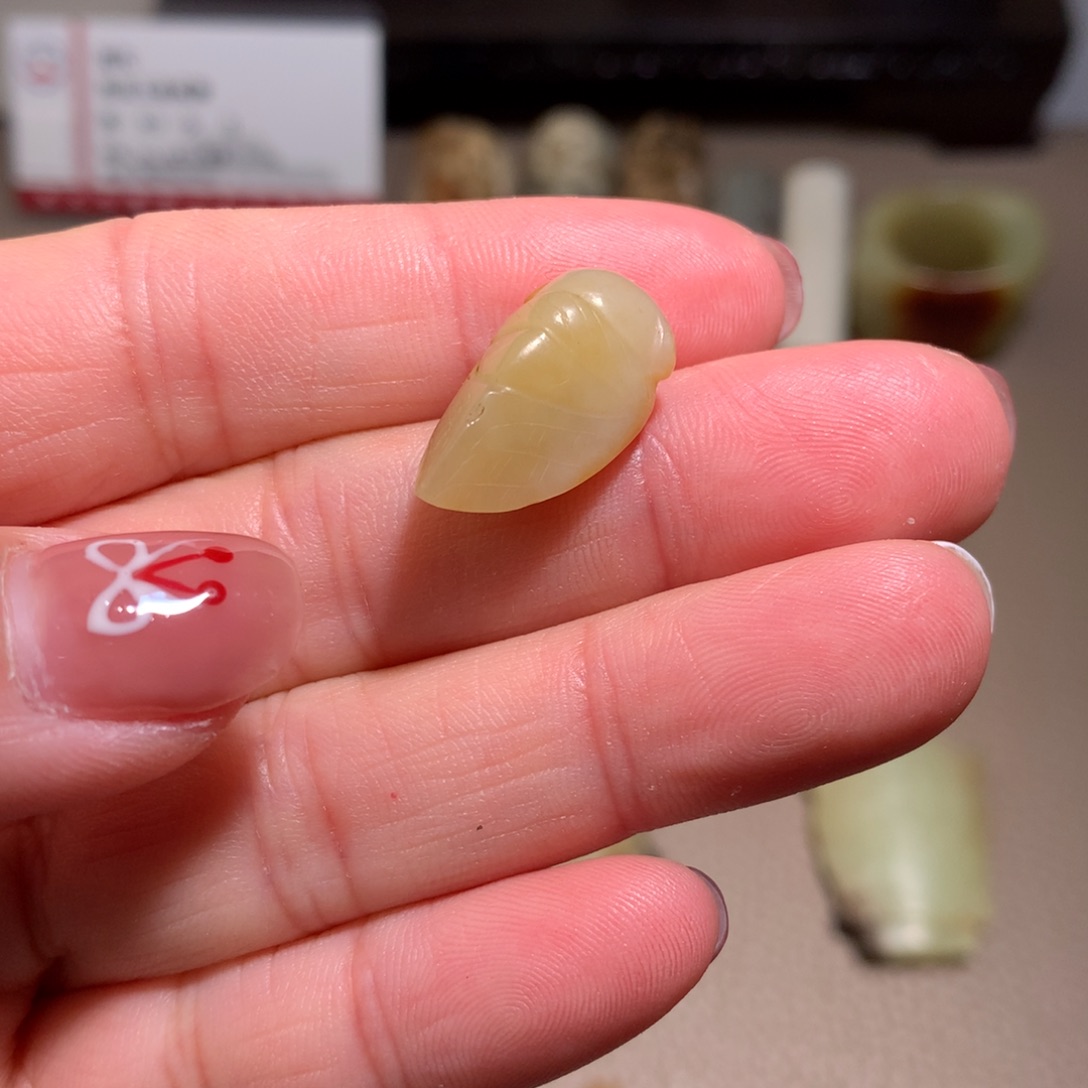 和田玉（糖玉）颈饰未镶嵌瑞*和