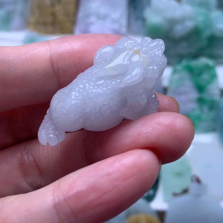 定制翡翠未镶嵌挂件挂件