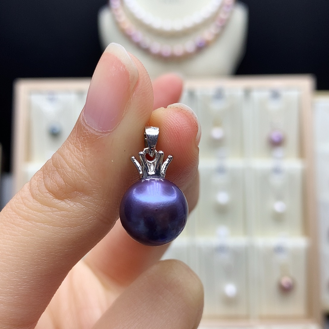 淡水珍珠颈饰合金