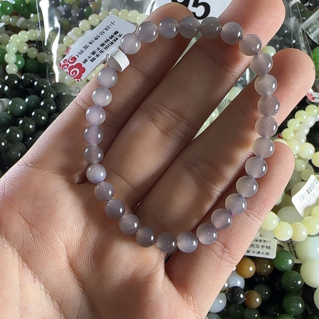 和田玉手链未镶嵌177