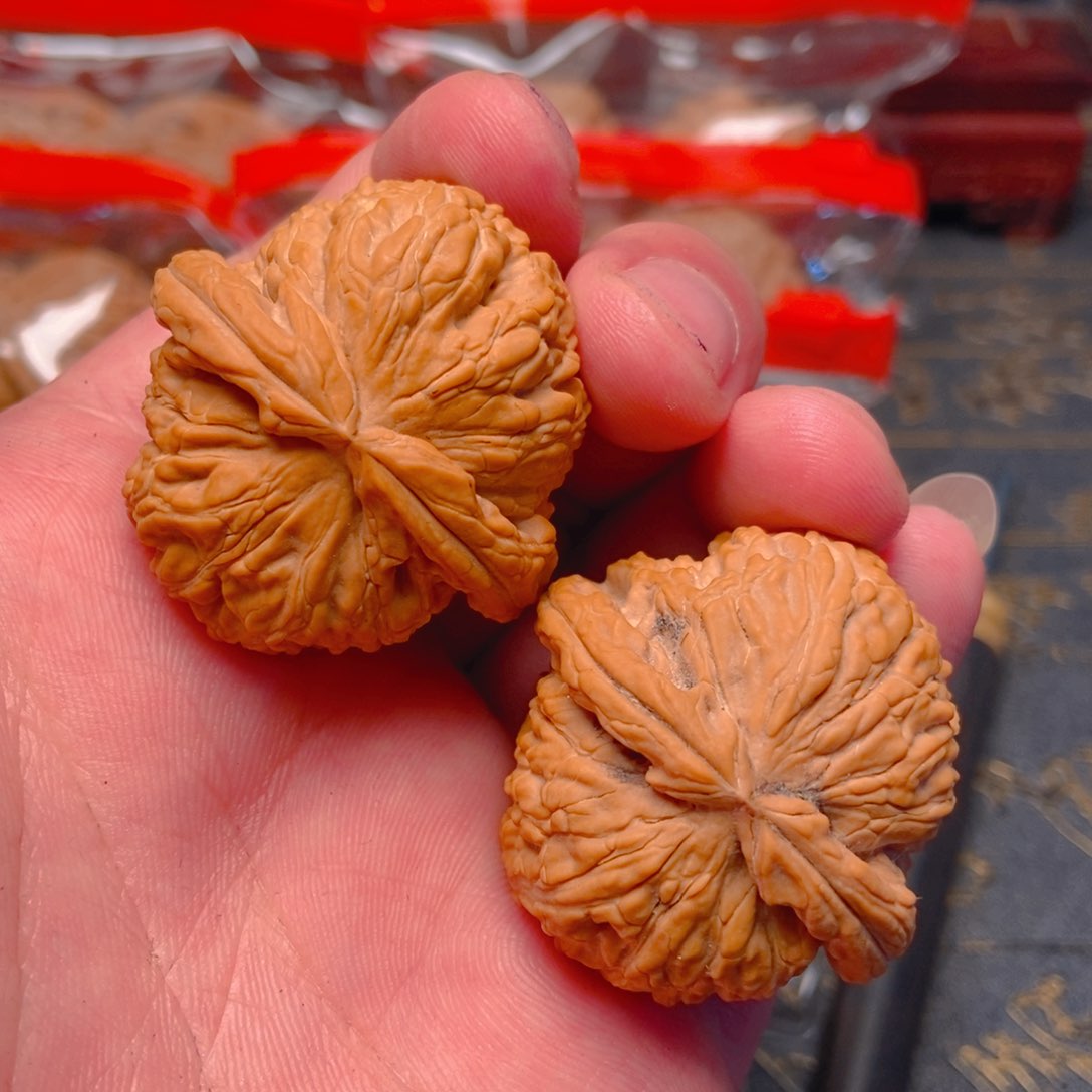 把件文玩核桃赵*空白狮子