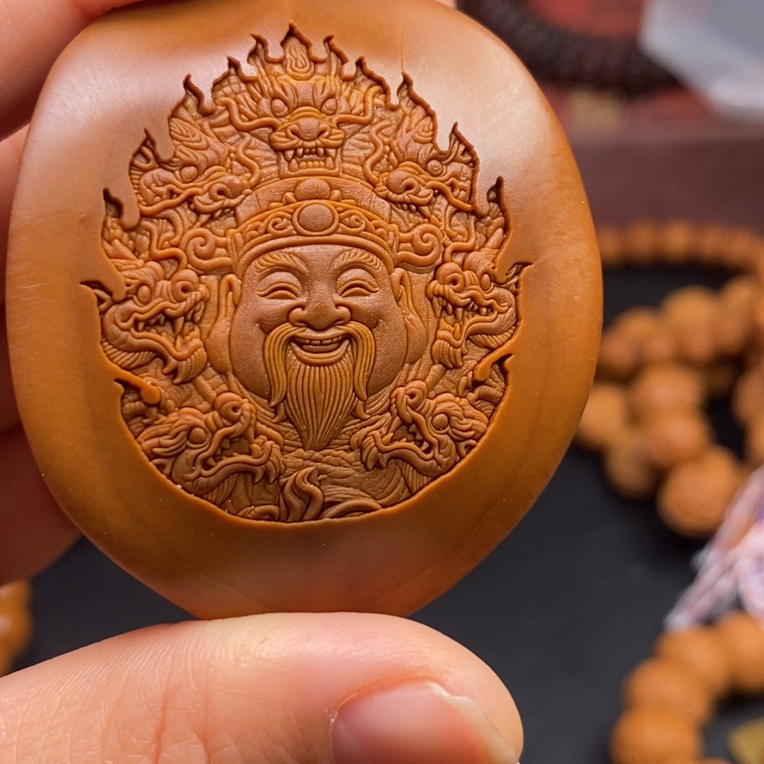 猴头核桃吊坠橄榄猴头