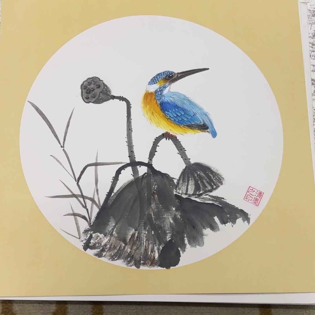 国画33-33卡纸作品艺