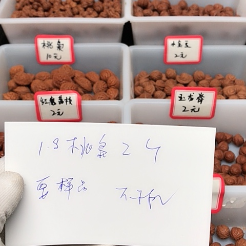 桃核吊坠老*龙纹桃核的搭配