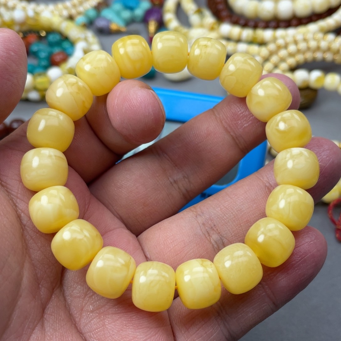 琥珀珠宝奇石未镶嵌风*痕40