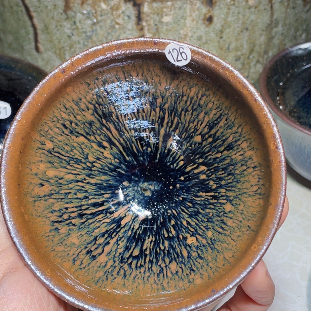 茶盏龙窑柴烧建盏126